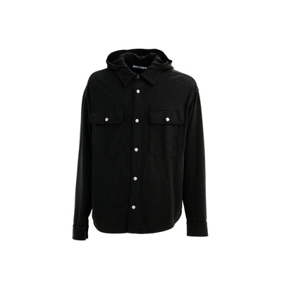 Palm Angels Classic Logo Hooded Overshirt