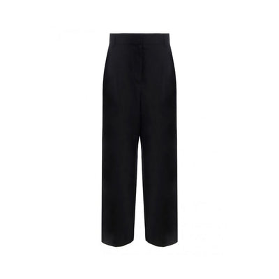 Salvatore Ferragamo Silk And Linen Pants