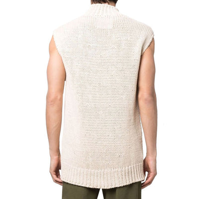 Jil Sander Slogan Print Vest Pullover