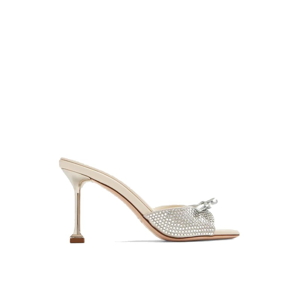 Miu Miu Leather Crystals-muiltjes