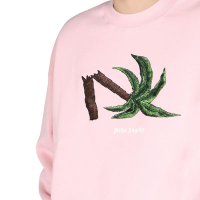 Sweat-shirt avec logo Palm Angels
