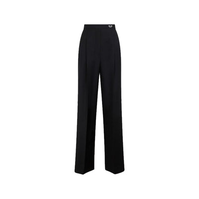 Prada Wool Classic Logo-broek