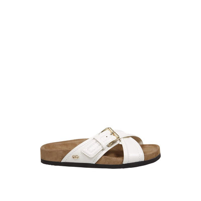 Valentino Garavani leren platte sandalen
