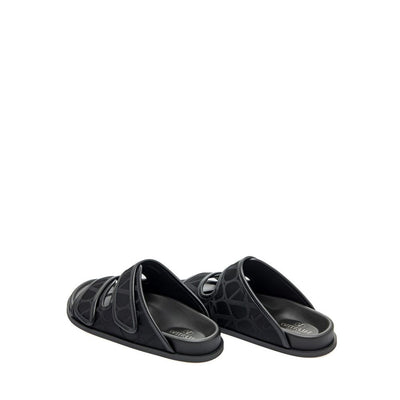 Valentino Garavani Toile Iconographe Flat Sandals