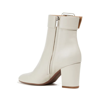 Bottines en cuir à boucles Sergio Rossi