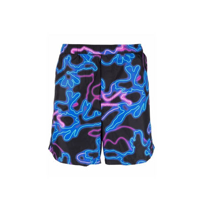 Valentino Neon-Print Zwemshorts