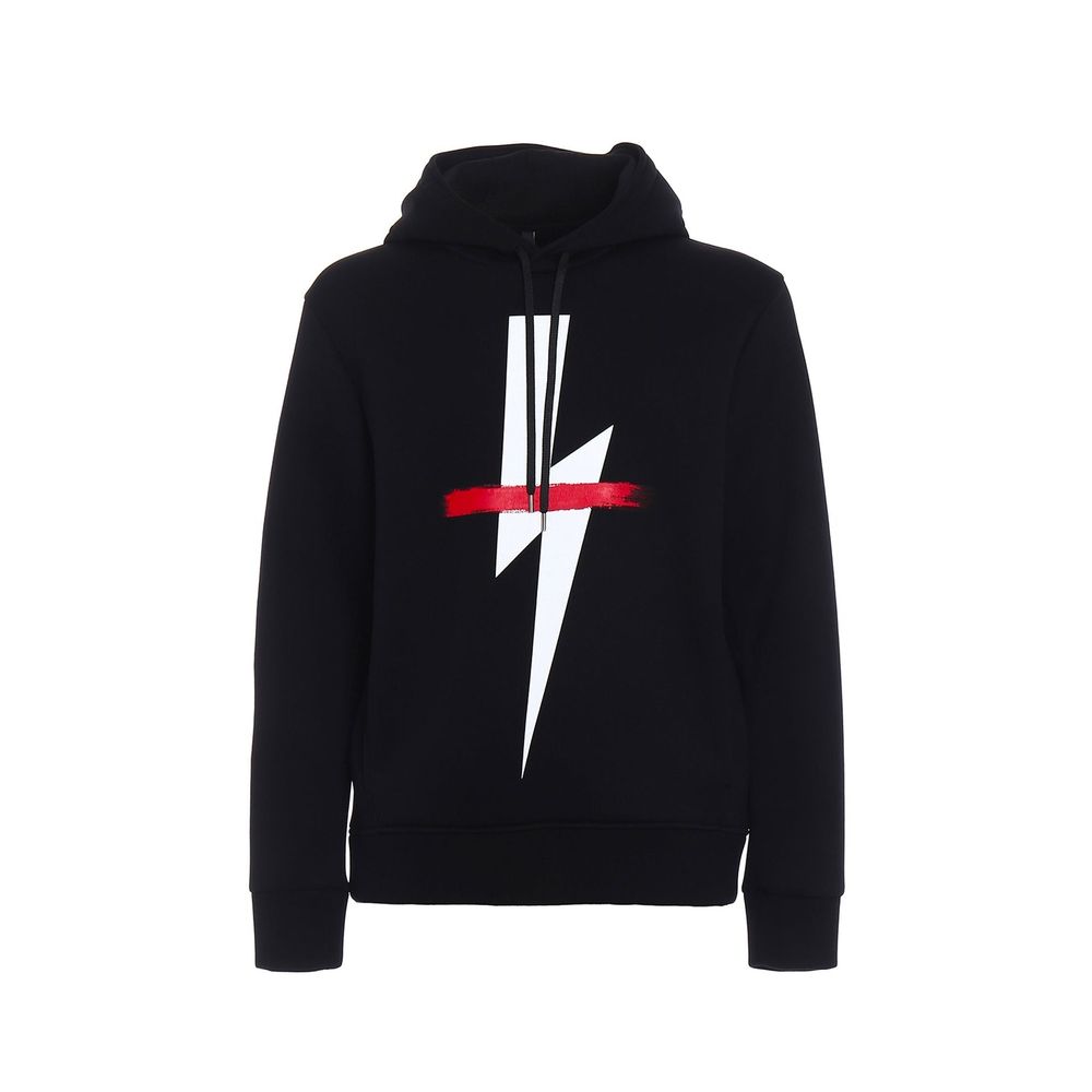 Sweat à capuche avec logo Neil Barrett