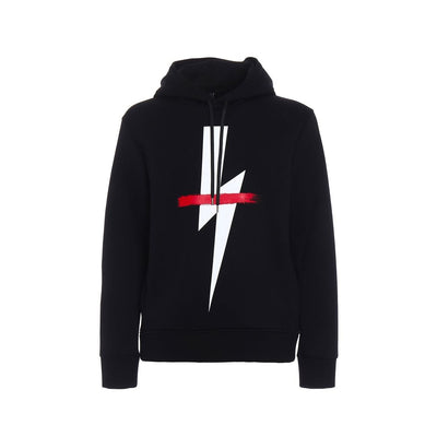 Sweat à capuche avec logo Neil Barrett