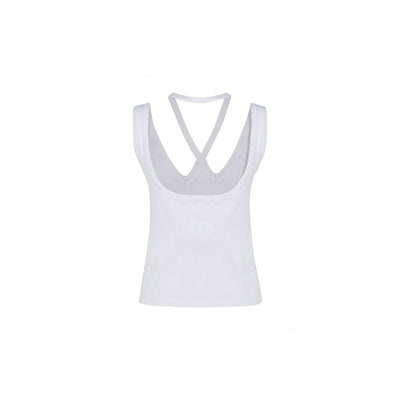 MM6 Maison Margiela Ribbed Cotton Top