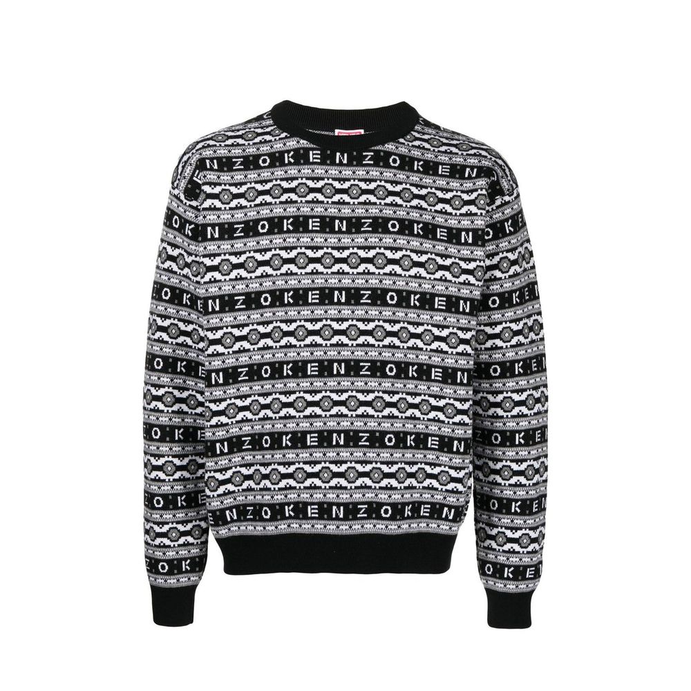 Pull en laine rayé Kenzo