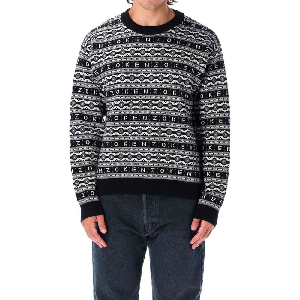 Pull en laine rayé Kenzo