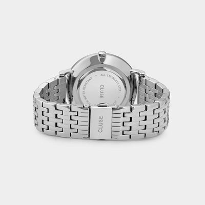 Cluse Zilveren Horloge van Roestvrij Staal
