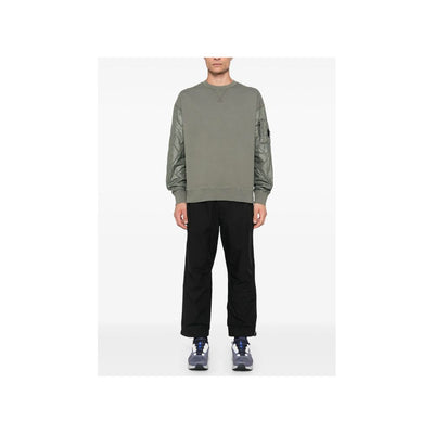 Pull en coton vert CP Company