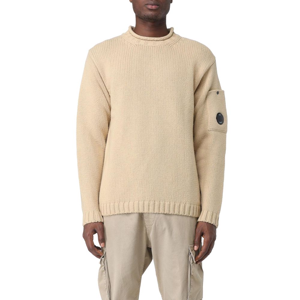 Pull en laine beige CP Company