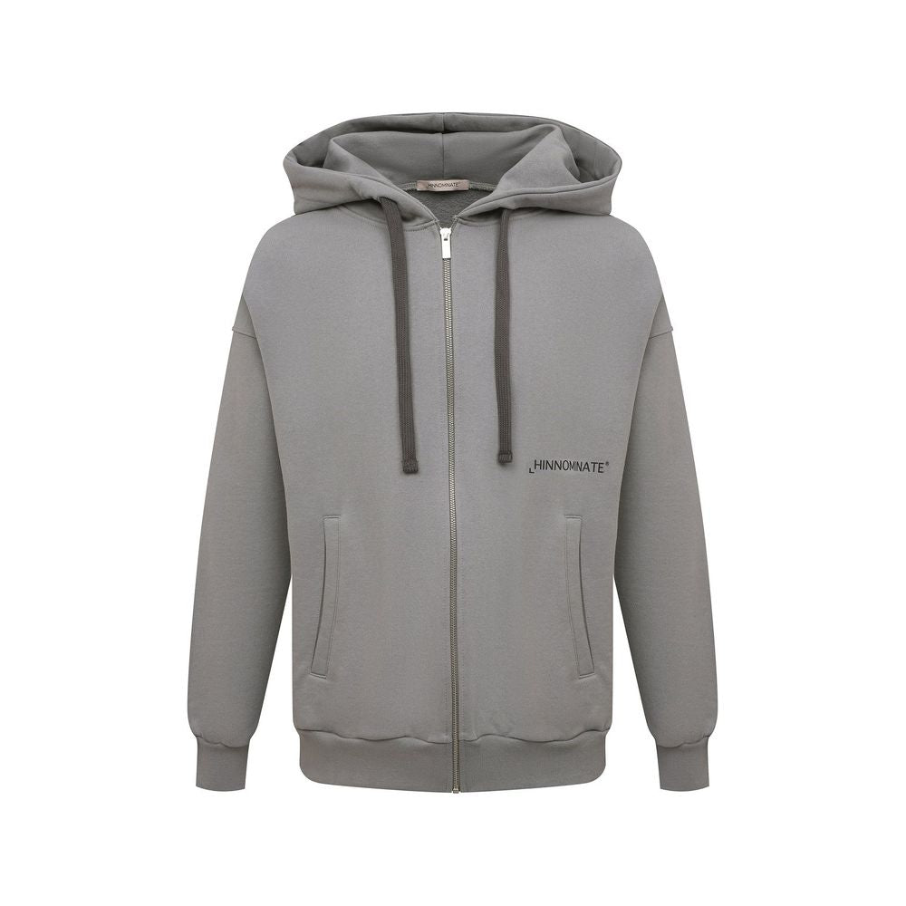 Hinnominate Grijze Katoenen Heren Hoodie