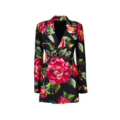 Blazer à imprimé fleuri Dolce &amp; Gabbana