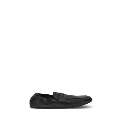 Prada Antiqued leren Shuffle Loafers