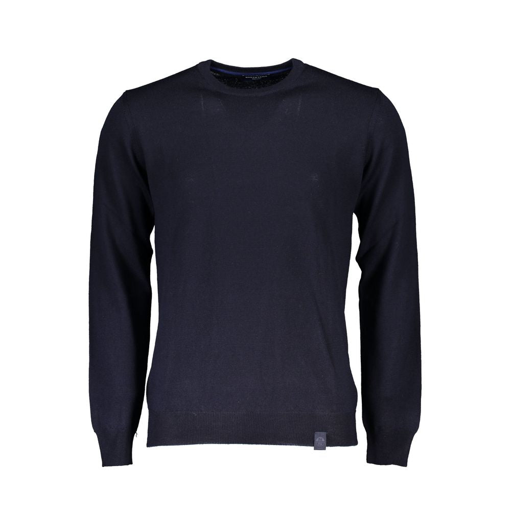 North Sails blauwe stoffen trui