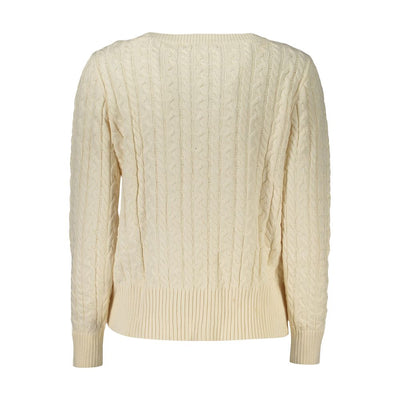 Pull en coton blanc Guess Jeans