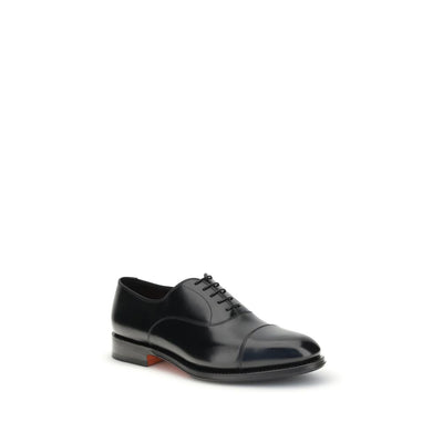 Chaussures à lacets en cuir Santoni