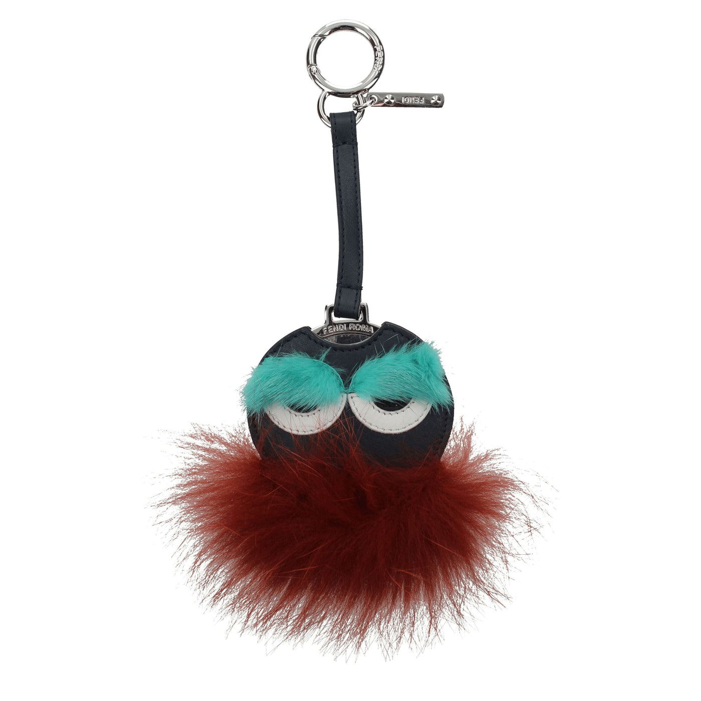 Fendi Multicolor Bont Sleutelhangers