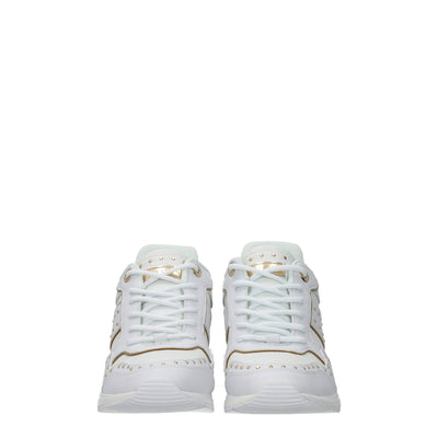 Guess Witte Polyethyleen Sneakers