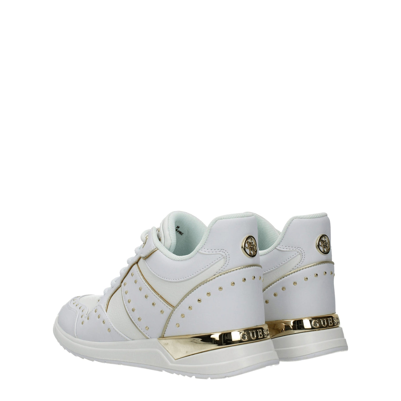 Guess Witte Polyethyleen Sneakers