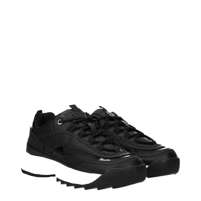 Guess Zwarte Polyethyleen Chunky Sneakers