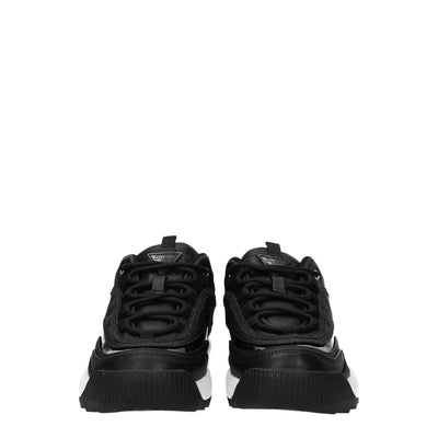 Guess Zwarte Polyethyleen Chunky Sneakers