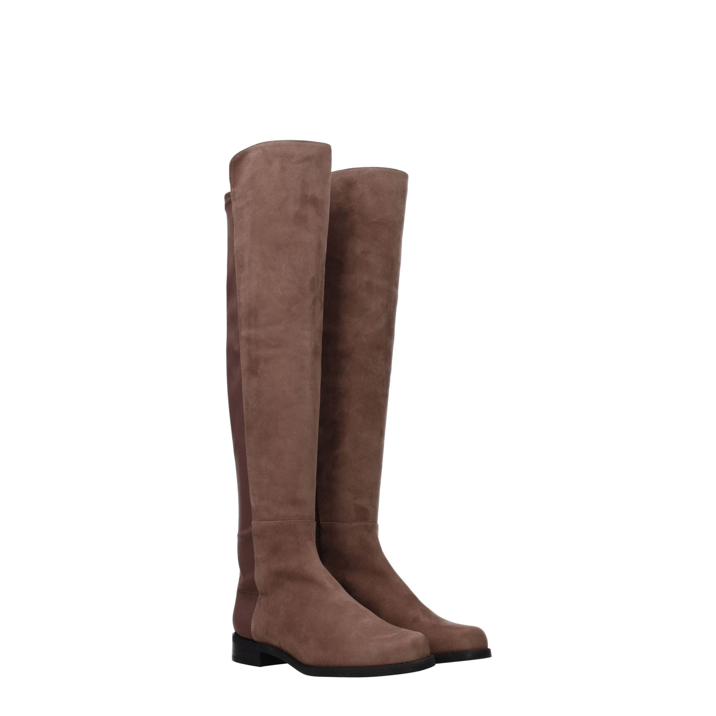 Cuissardes en cuir marron Stuart Weitzman