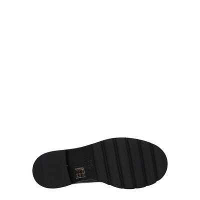 Stuart Weitzman Black Leather Ankle Boots