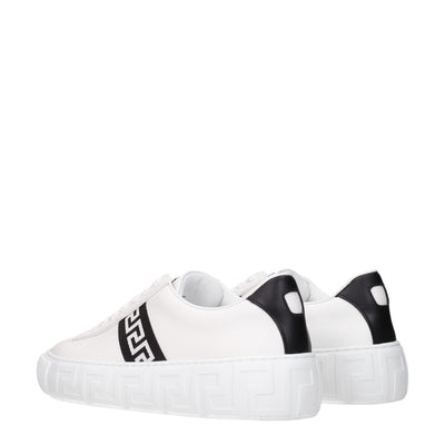 Versace witte leren sneakers