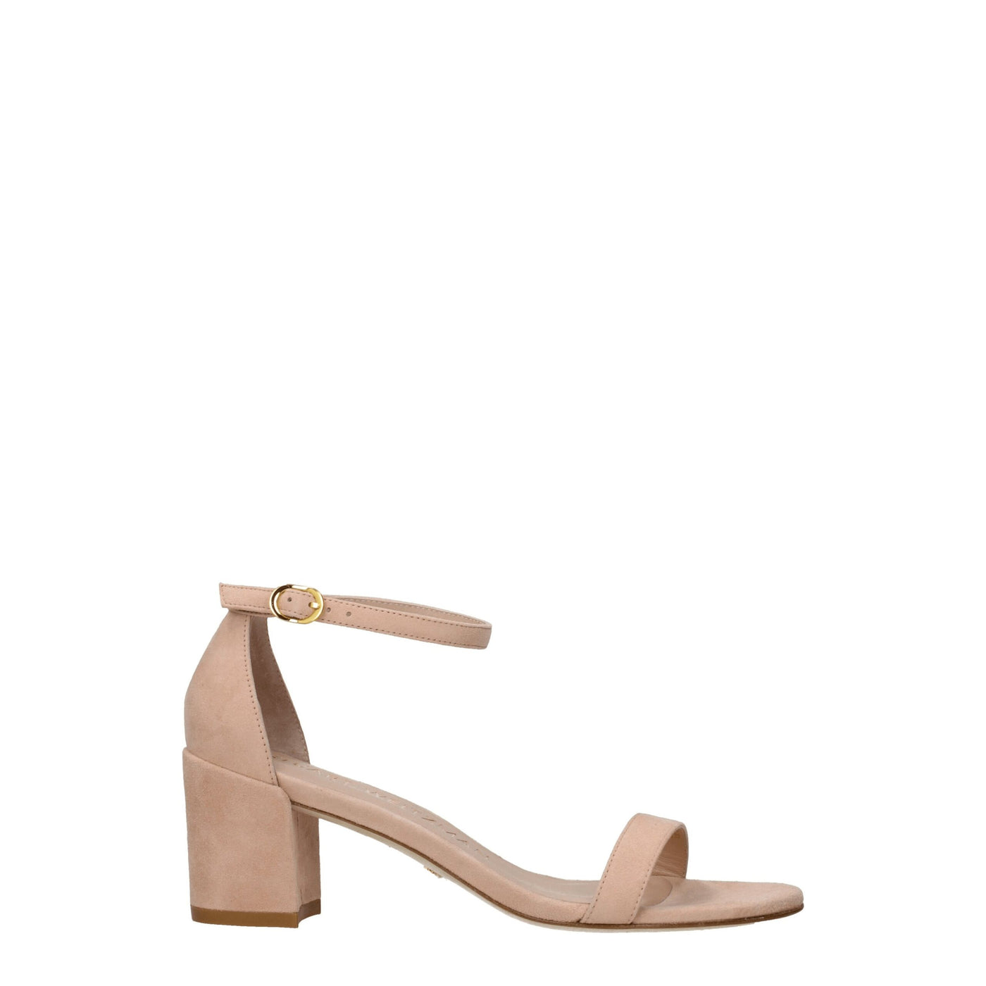 Stuart Weitzman roze leren plateaus