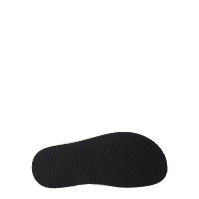 Kenzo Roze Stoffen Pantoffels Sandalen