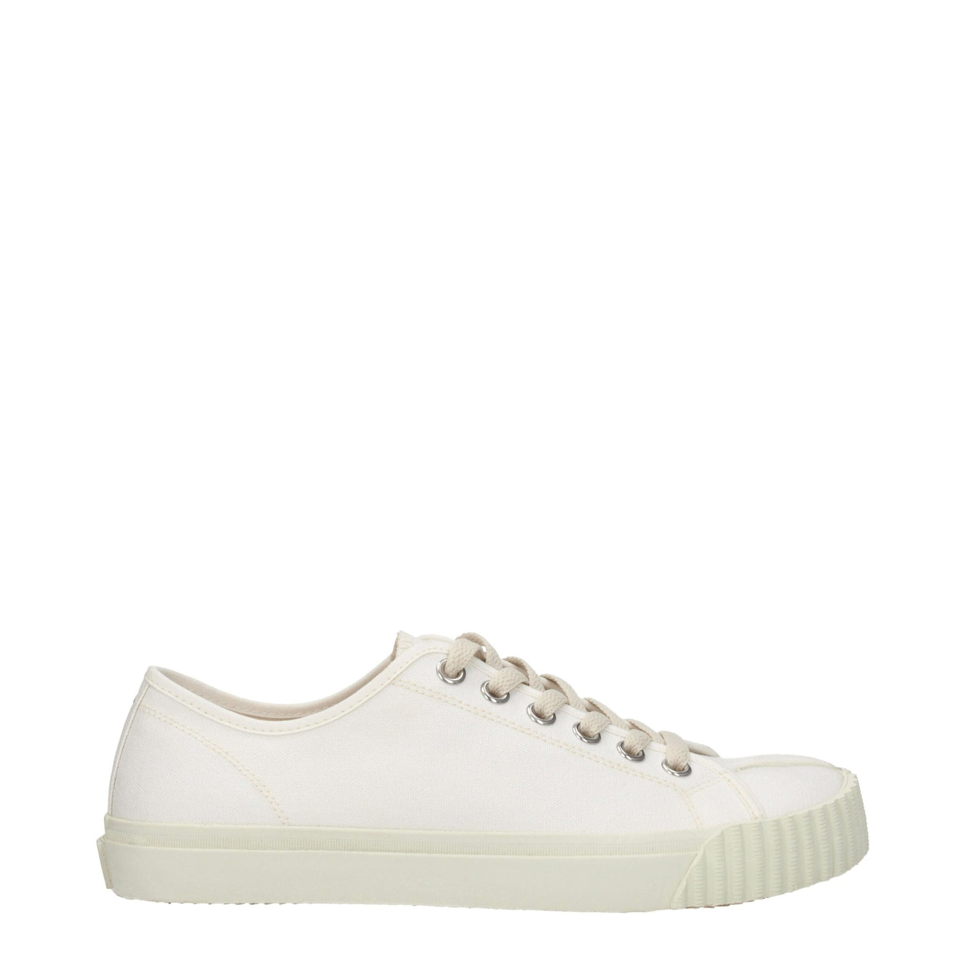 Maison Margiela Witte Stoffen Lage Toppen