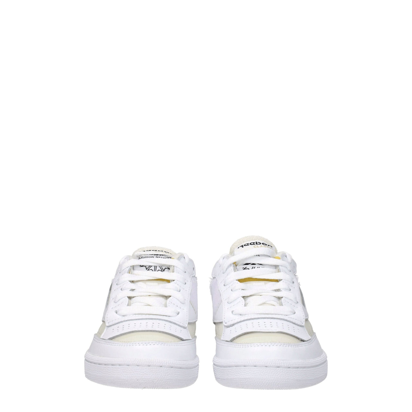 Maison Margiela Witte Stoffen Lage Toppen