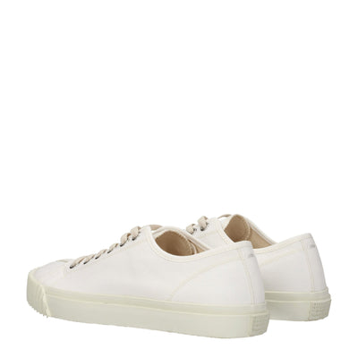 Maison Margiela Witte Stoffen Lage Toppen