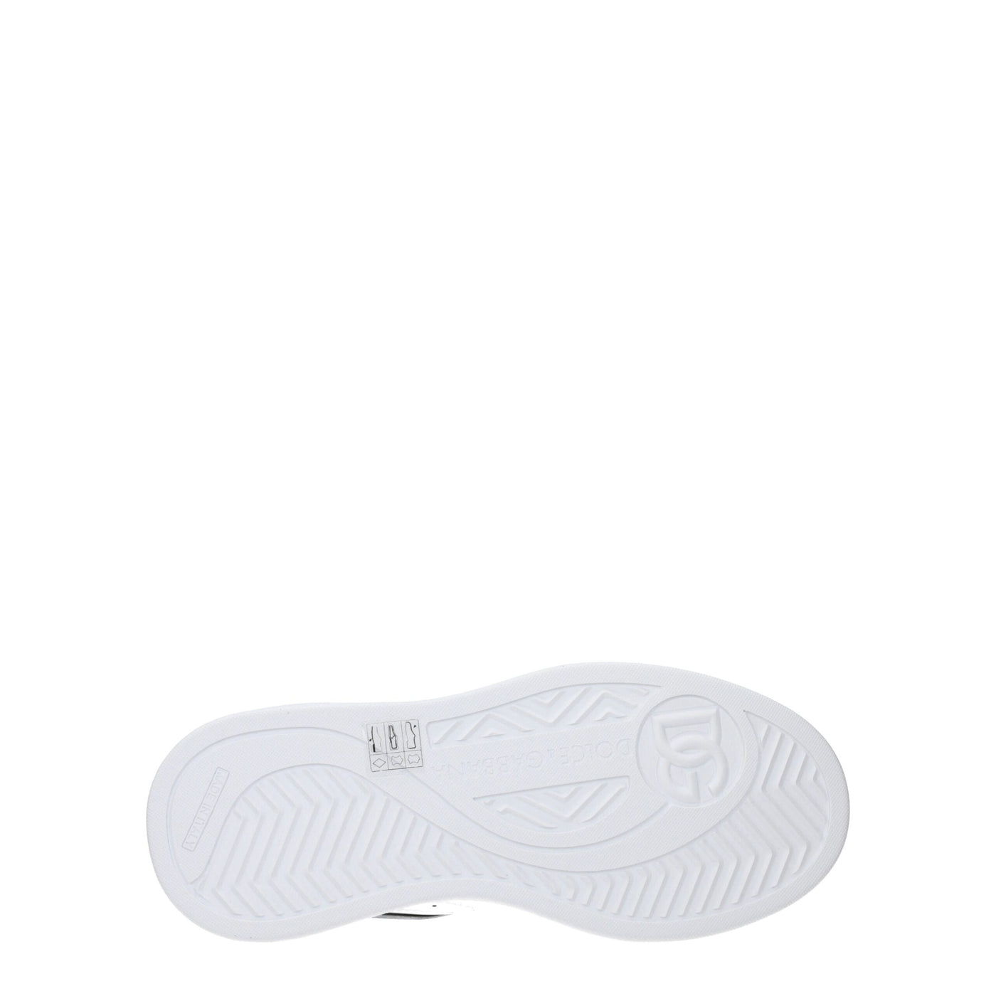Dolce &amp; Gabbana Witte Leren Lage Schoenen