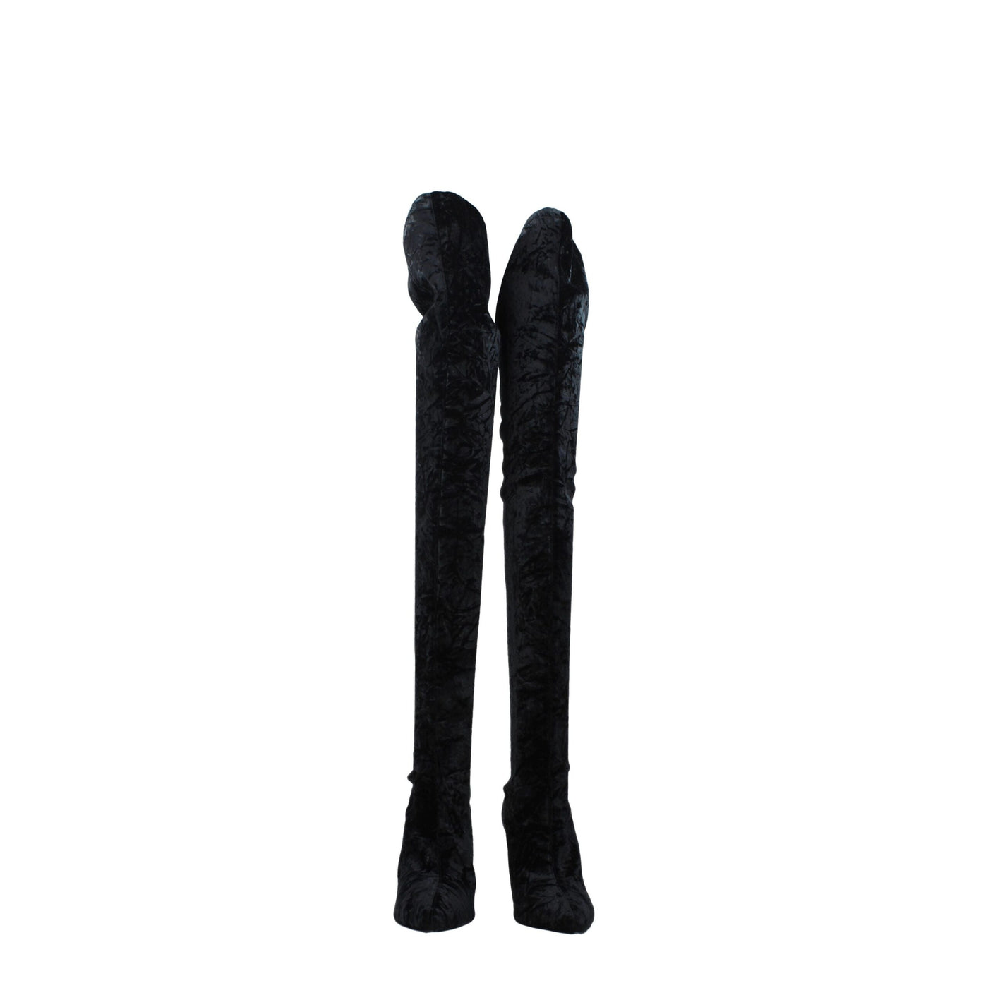 Paris Texas Black Velvet Over The Knee