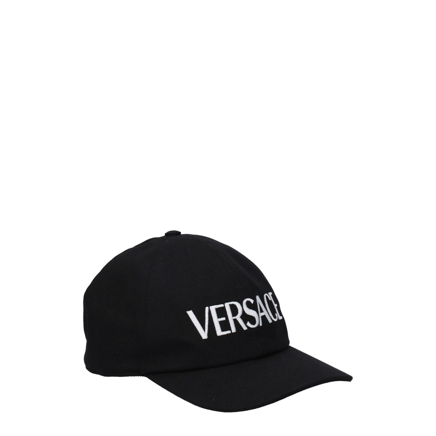 Versace Zwarte Katoenen Petten (Honkbalpet)