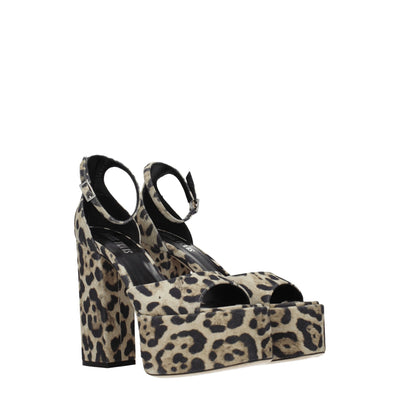 Paris Texas Beige leren plateaus