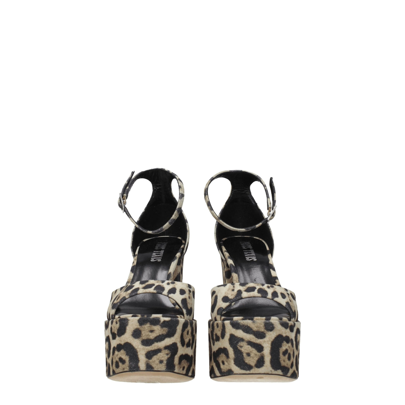 Paris Texas Beige leren plateaus