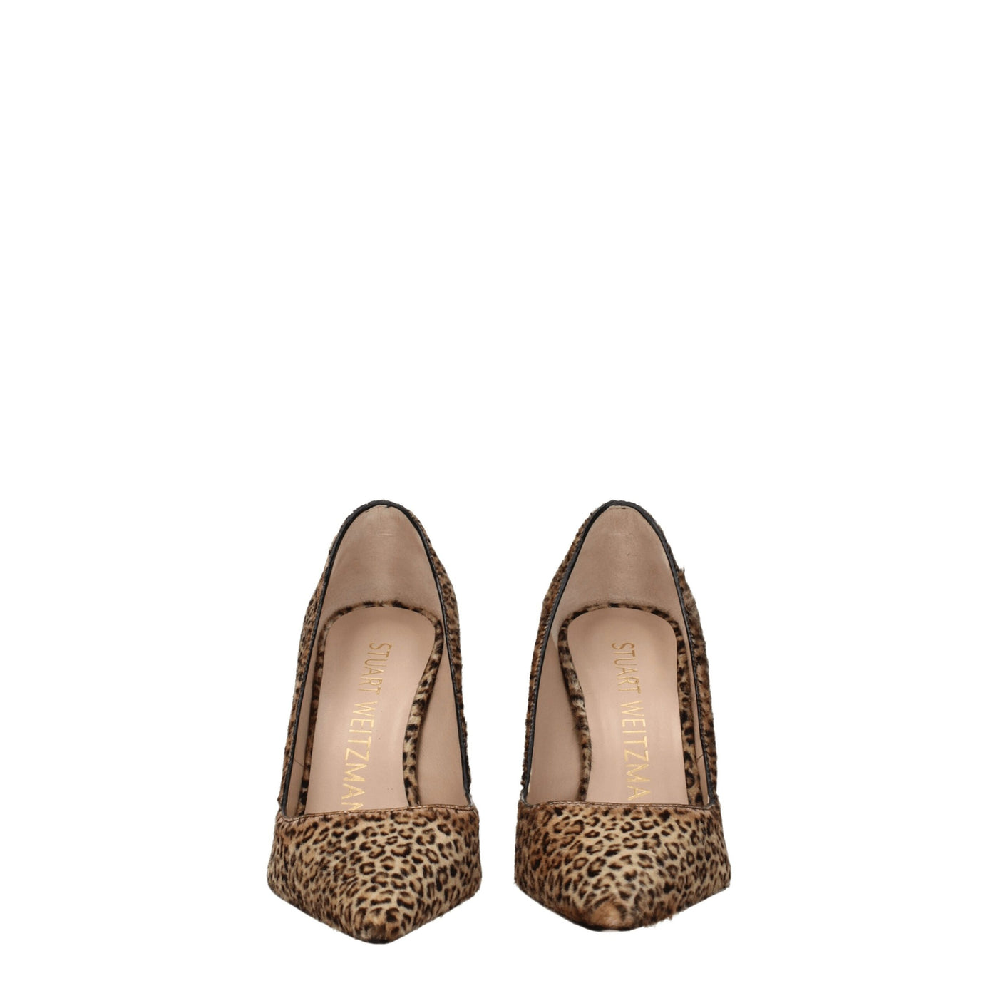 Stuart Weitzman Beige Horsehair Heels