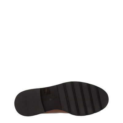 Stuart Weitzman Bruine Leren Enkellaarsjes