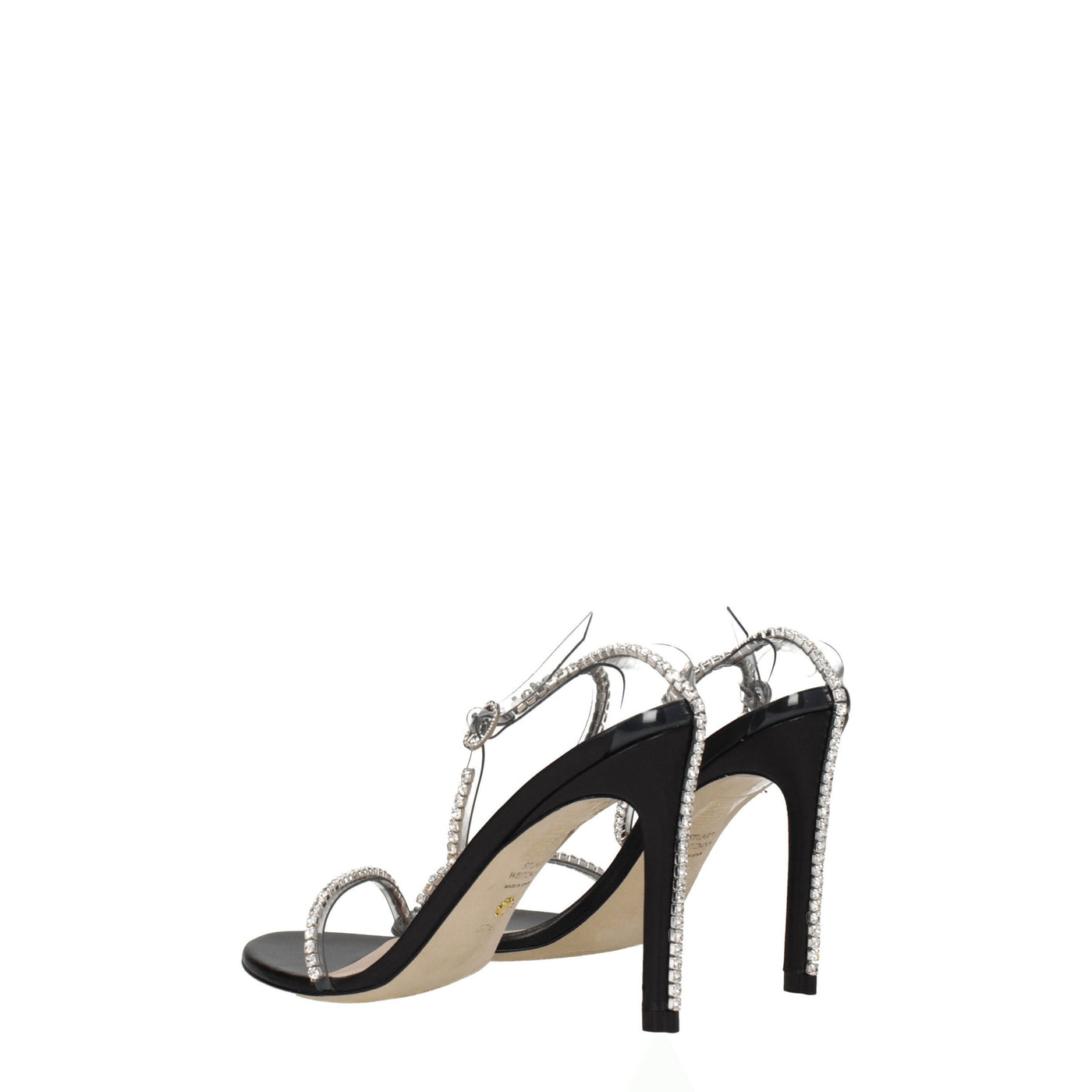 Stuart Weitzman Transparante Pvc Stiletto Hakken Sandalen