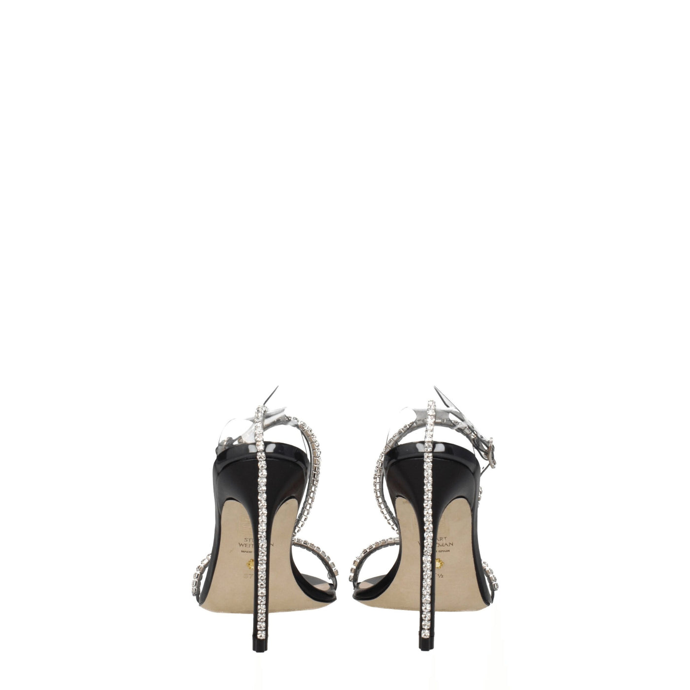 Stuart Weitzman Transparante Pvc Stiletto Hakken Sandalen