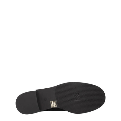 Stuart Weitzman zwarte leren enkellaarsjes