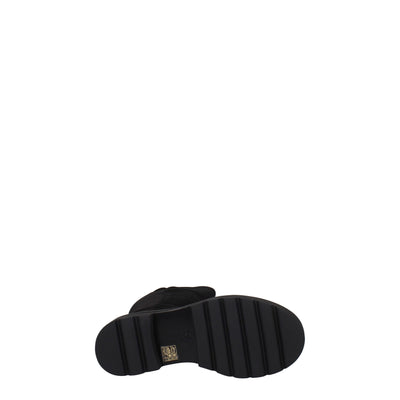 Stuart Weitzman Zwart Leren Overknee
