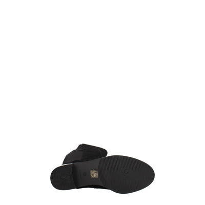 Stuart Weitzman Zwart Leren Overknee