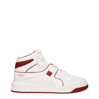 Valentino Garavani Witte Leren High Tops